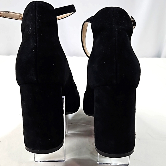 Cole Haan Womens Black Suede Heels Sz 6 - Picture 6 of 9